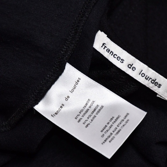 FRANCES DE LOURDES Aurelia Wool Blend Jersey Top - Picture 7 of 7